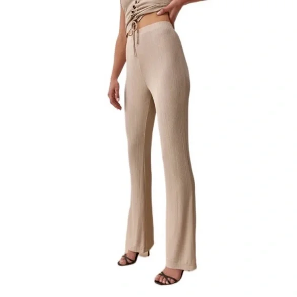 Reformation Whitney Ribbed Pants - Picture 2 of 6